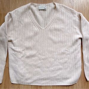 Wilfred Free Merino Wool V-neck Sweater
